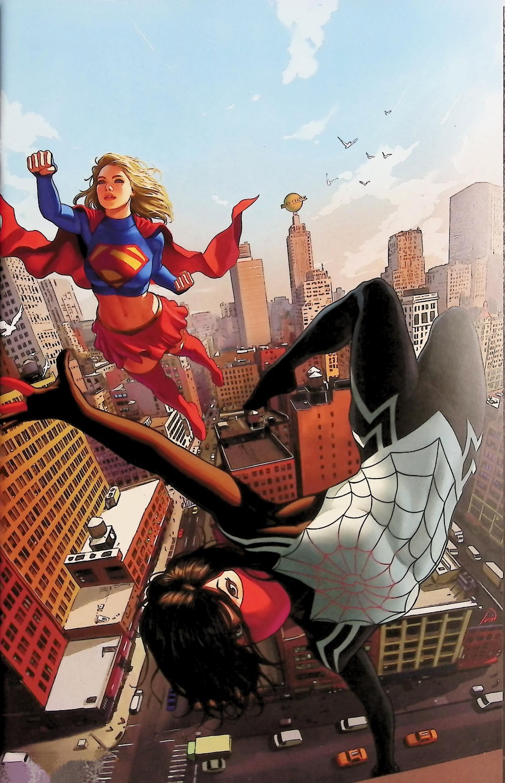 Marvel/DC: Spider-Man/Superman #1 - 1:100 Ivan Talavera Virgin Variant Incentive