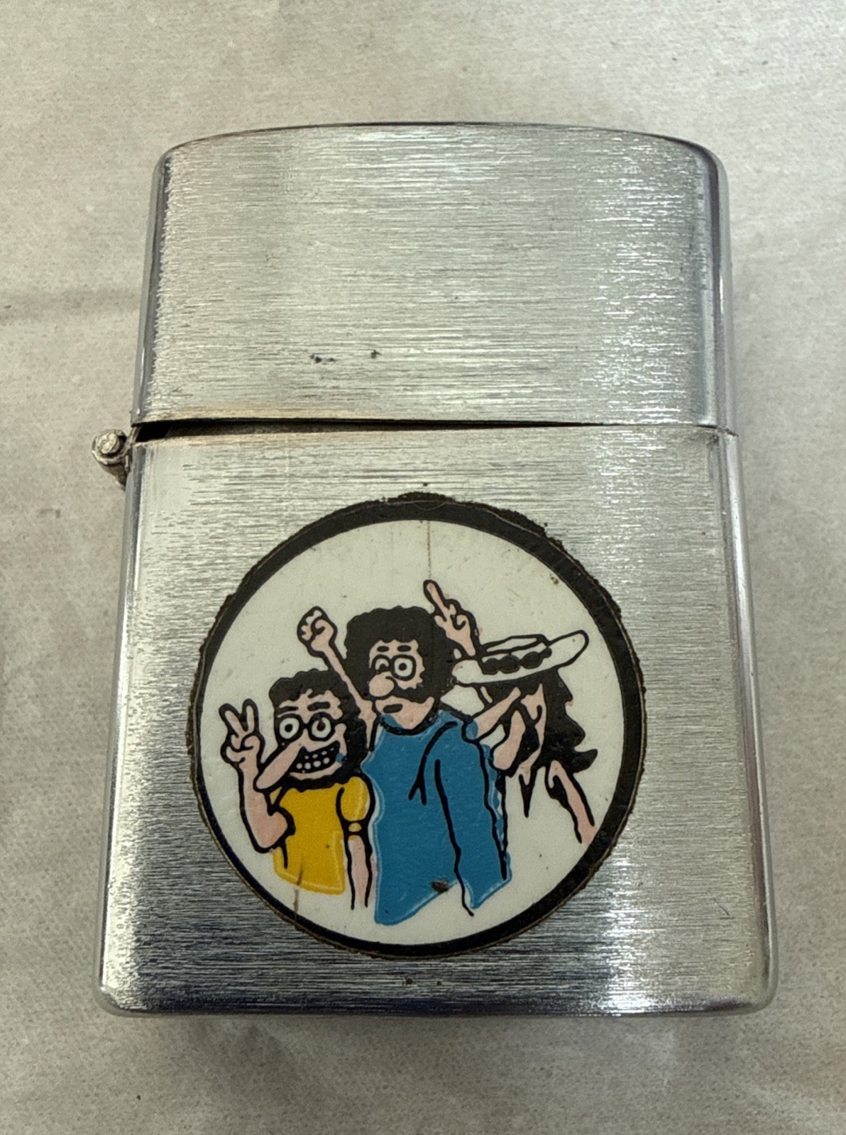 Vintage ~ Fabulous Furry Freak Brothers Themed Lighter ~ Made in Japan *Free S/H