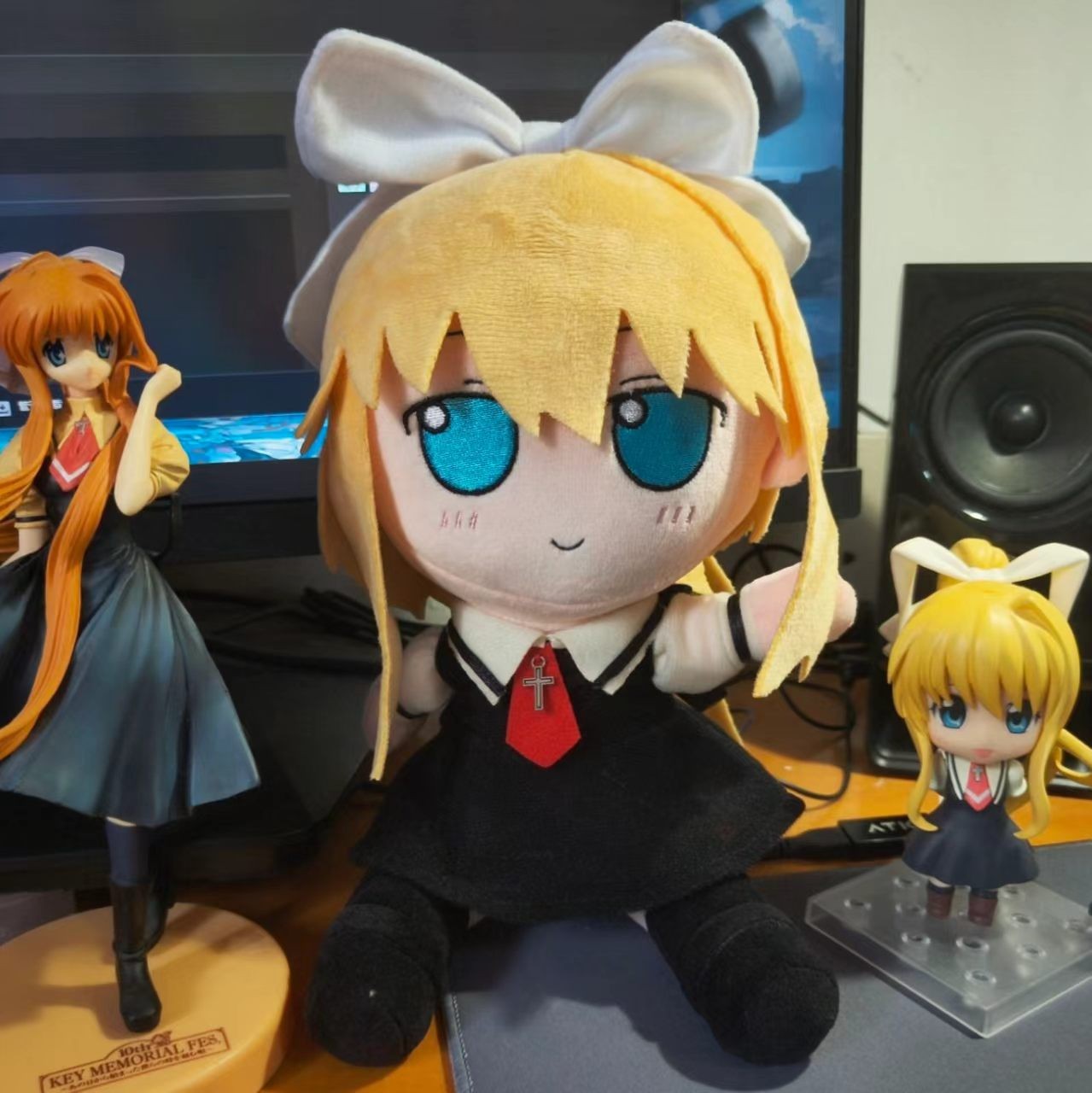 Fan Made Misuzu Kamio Fumo Plush Doll 20cm AIR Key Anime Stuffed Toy Collection
