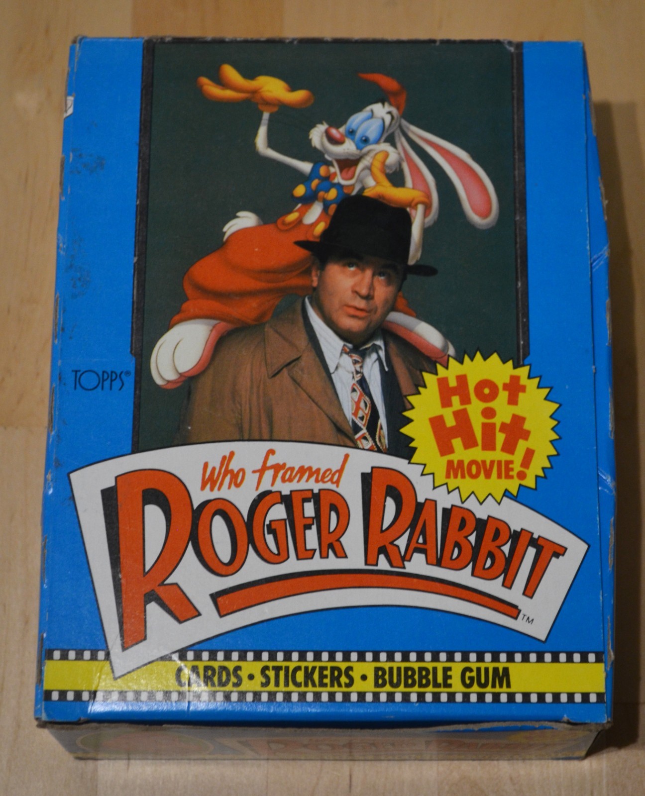 Roger Rabbit (Who Framed) Movie Vintage Bubble Gum Card Box 36 Packs Topps 1988 Roger Rabbit (Who Framed) Movie Vintage Bubble Gum Card Box 36 Packs Topps 1988