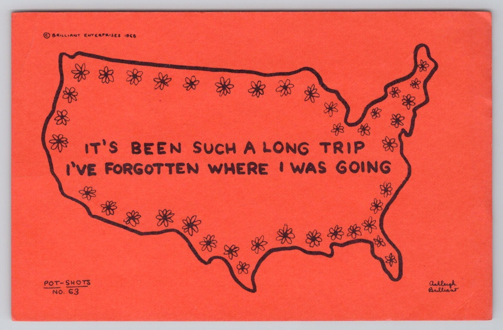 Pot-Shots Cards No 63 1968 \