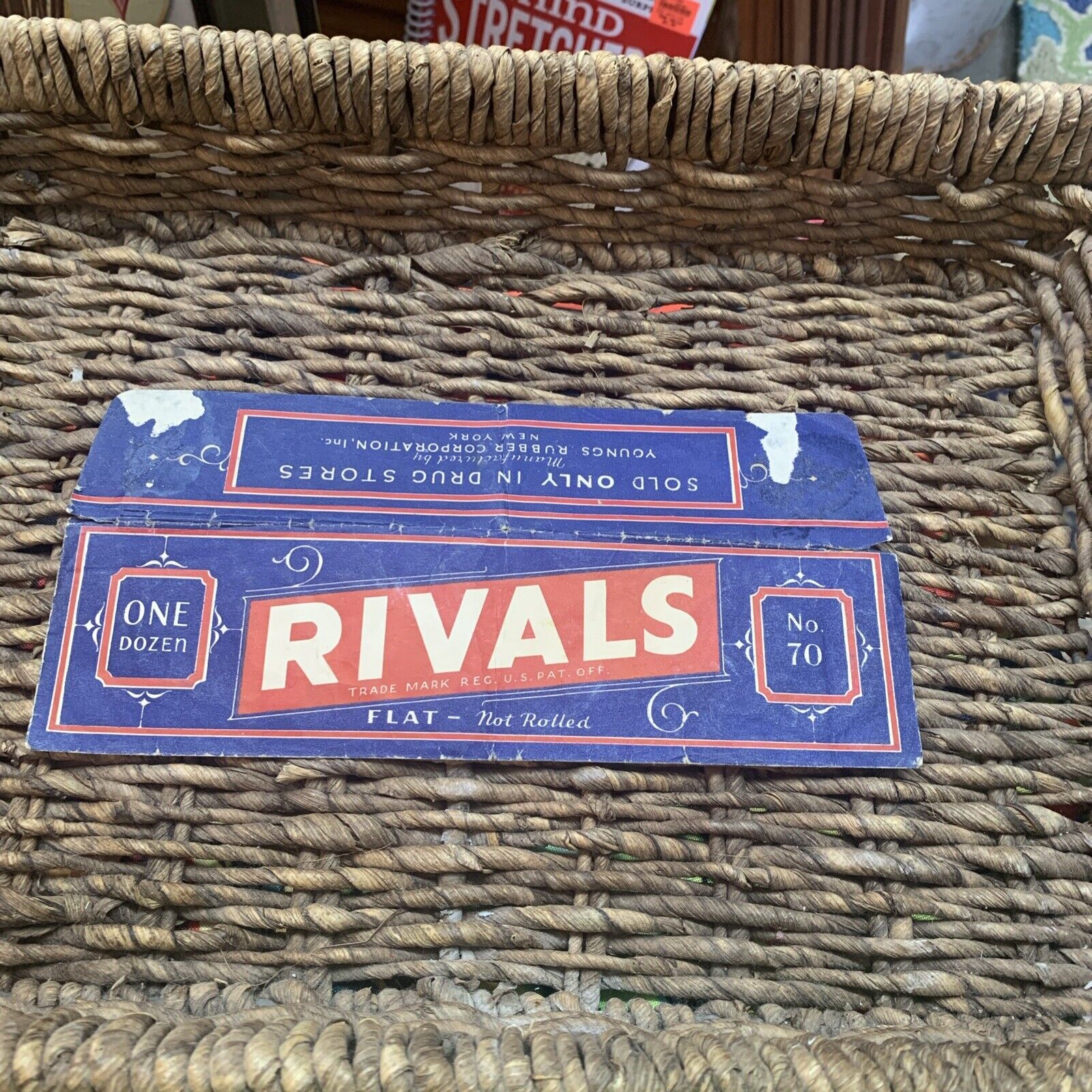 Antique Advertising Envelope “Rivals”