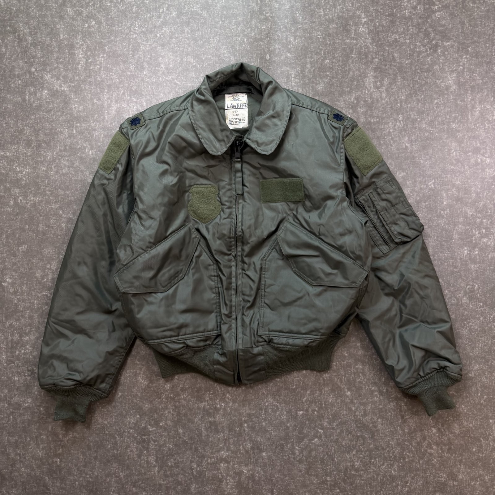 Propper CWU-45/P Cold Weather Flyer\'s Flight Jacket Large Green Aramid Military