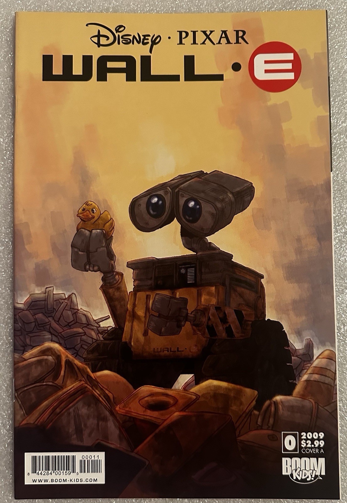 Wall-E #0 NM Cover A Disney, Pixar, Boom Comic 2009
