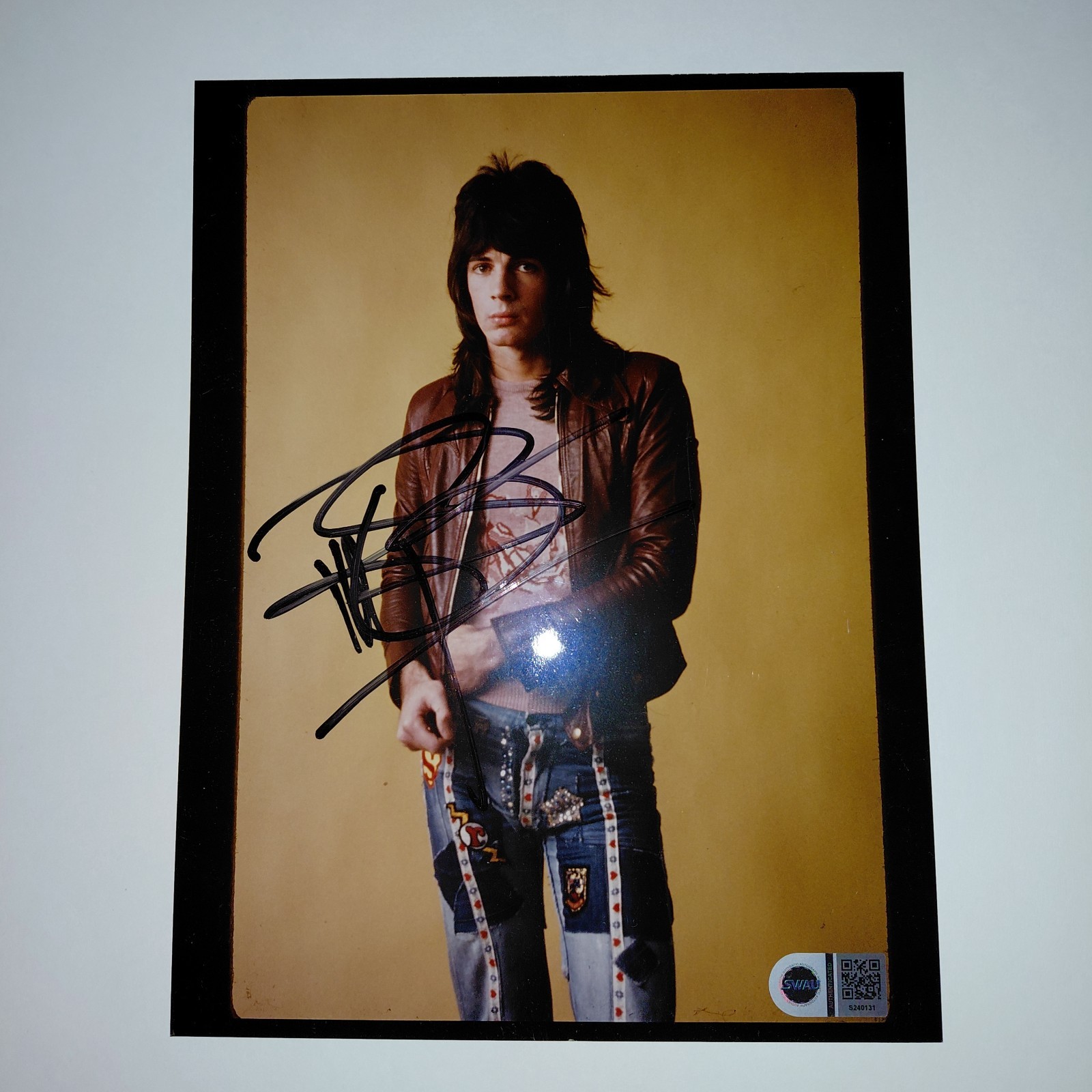 Rick Springfield Signed 8x10 photo SWAU Authenticated