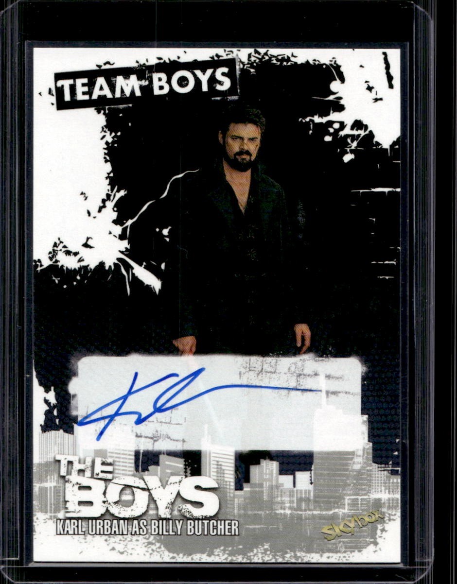Karl Urban 2025 SkyBox The Boys Seasons 1 & 2 #C-3 Auto