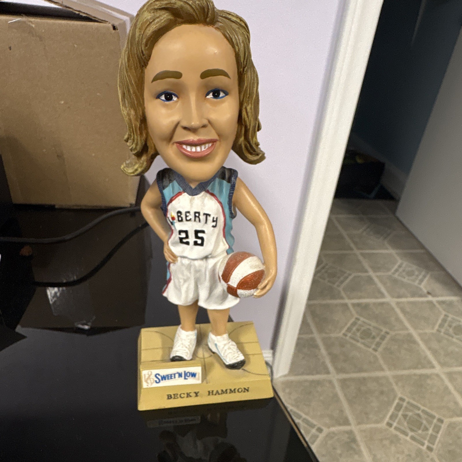 Sweet\'N Low Liberty Collector\'s Series Becky Hammon Bobblehead LE 3745/5000 2002