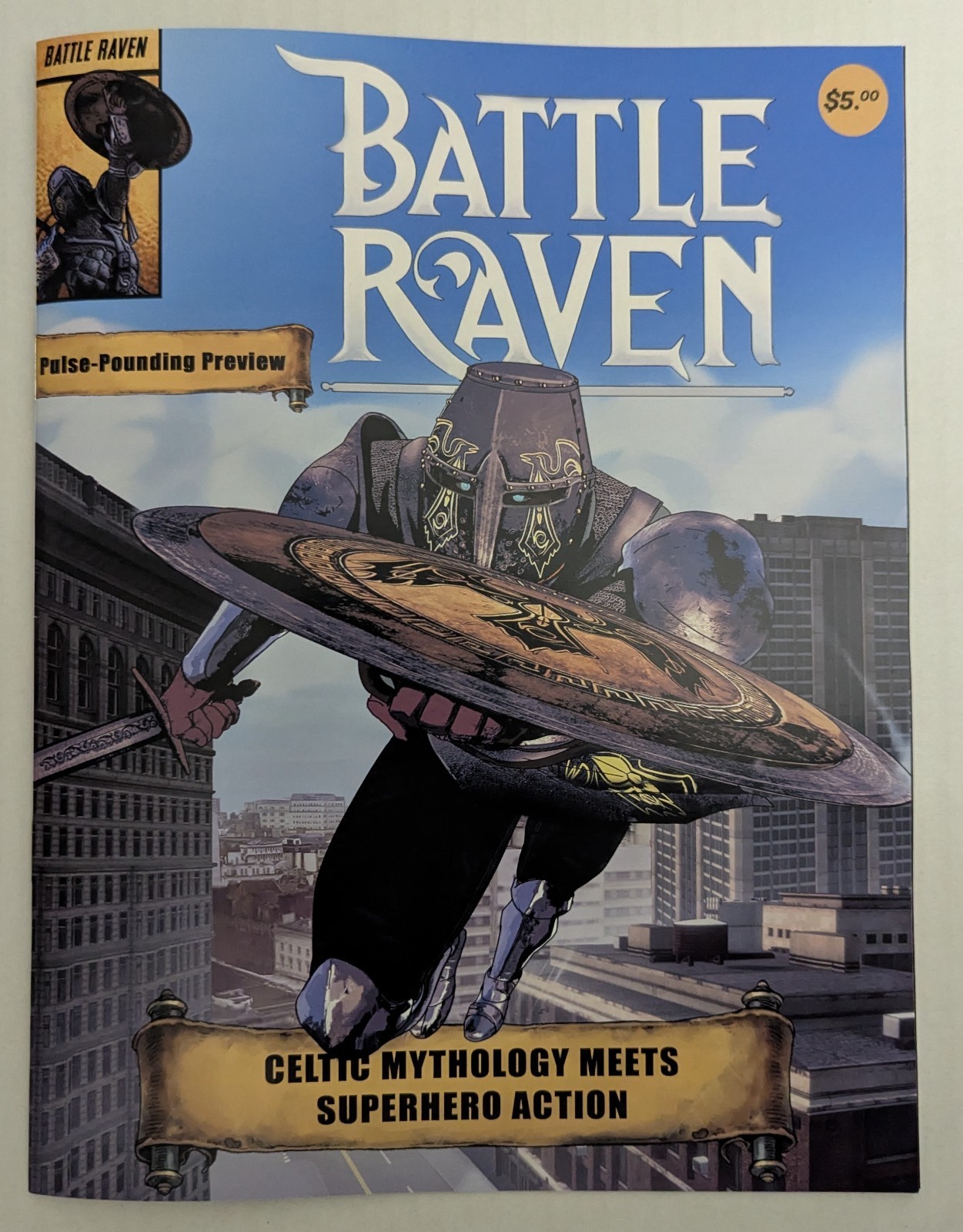BattleRaven: Enter the Raven — Full-Color Print Preview Edition Limited Print