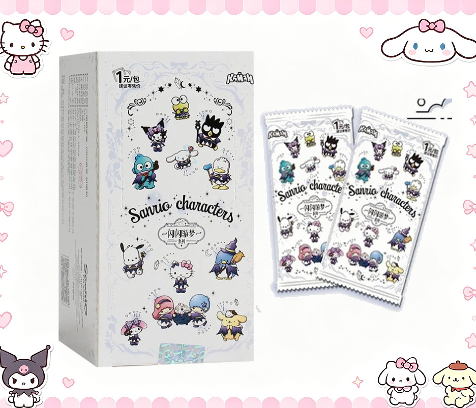 KM Sanrio Characters Collection Trading Card Sealed Box Booster Box - 36 Packs