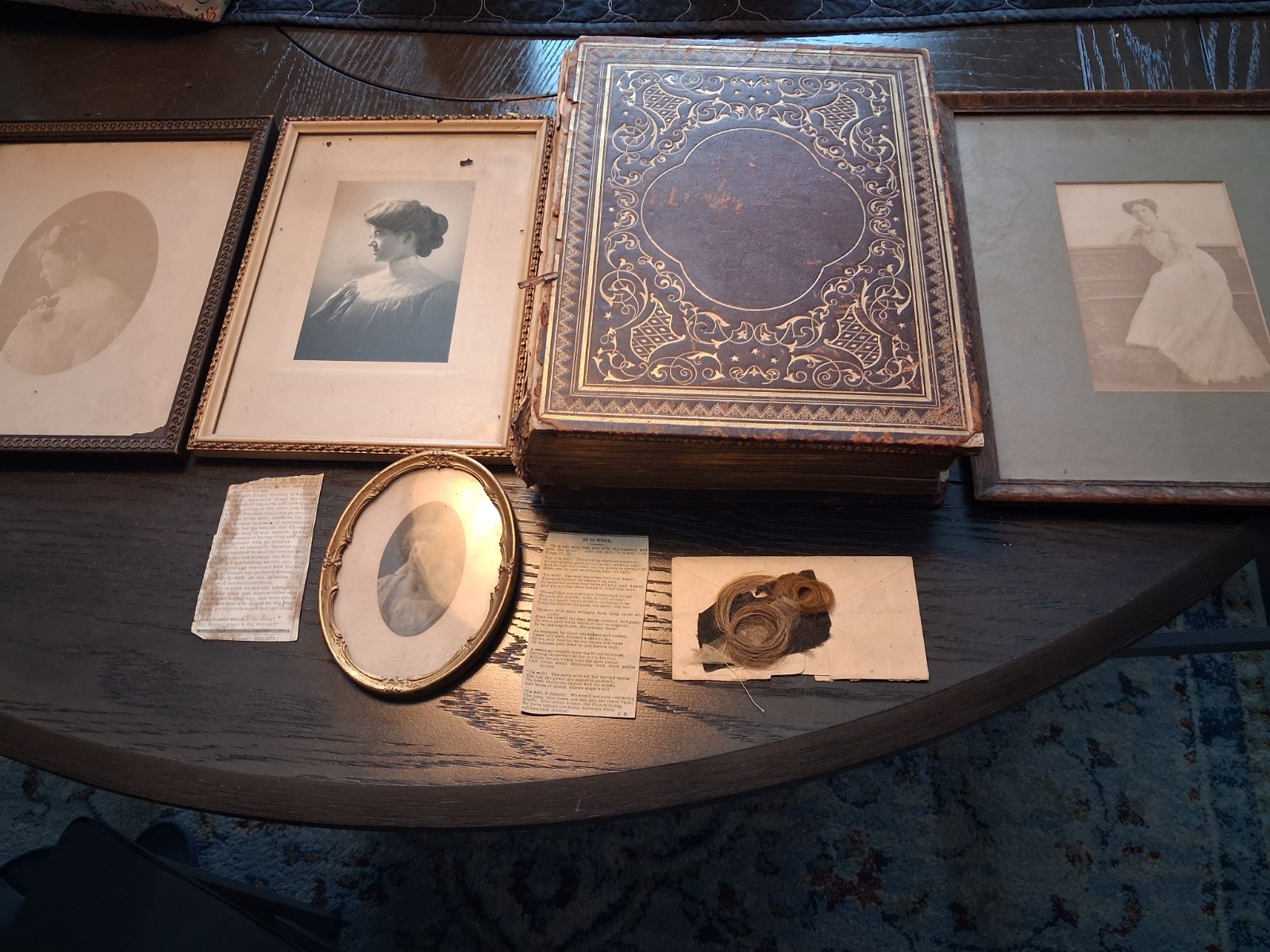 1860 Civil War Family Bible Grouping
