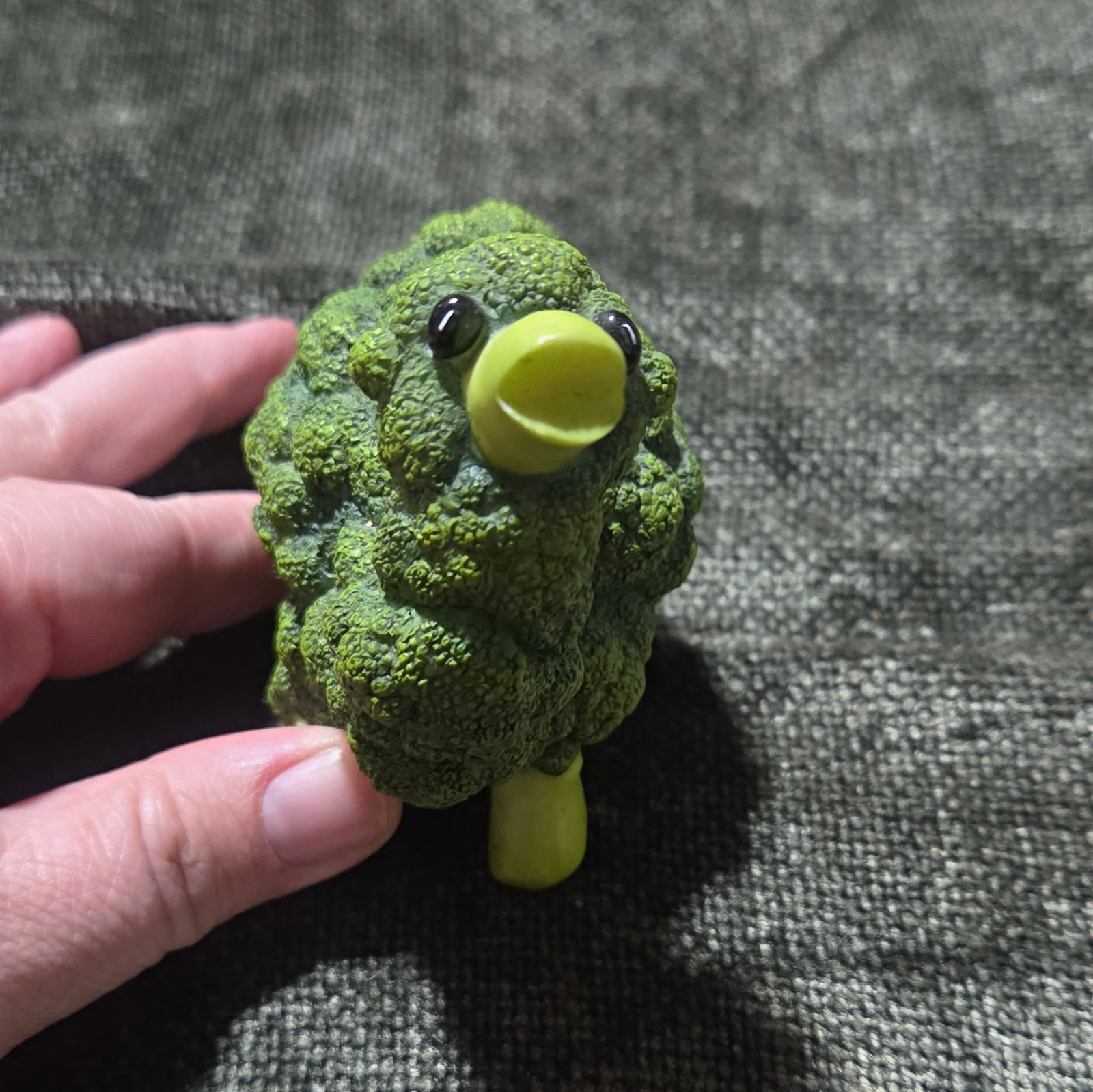 Rare Enesco Home Grown Broccoli Camel Figurine 2008 Retired