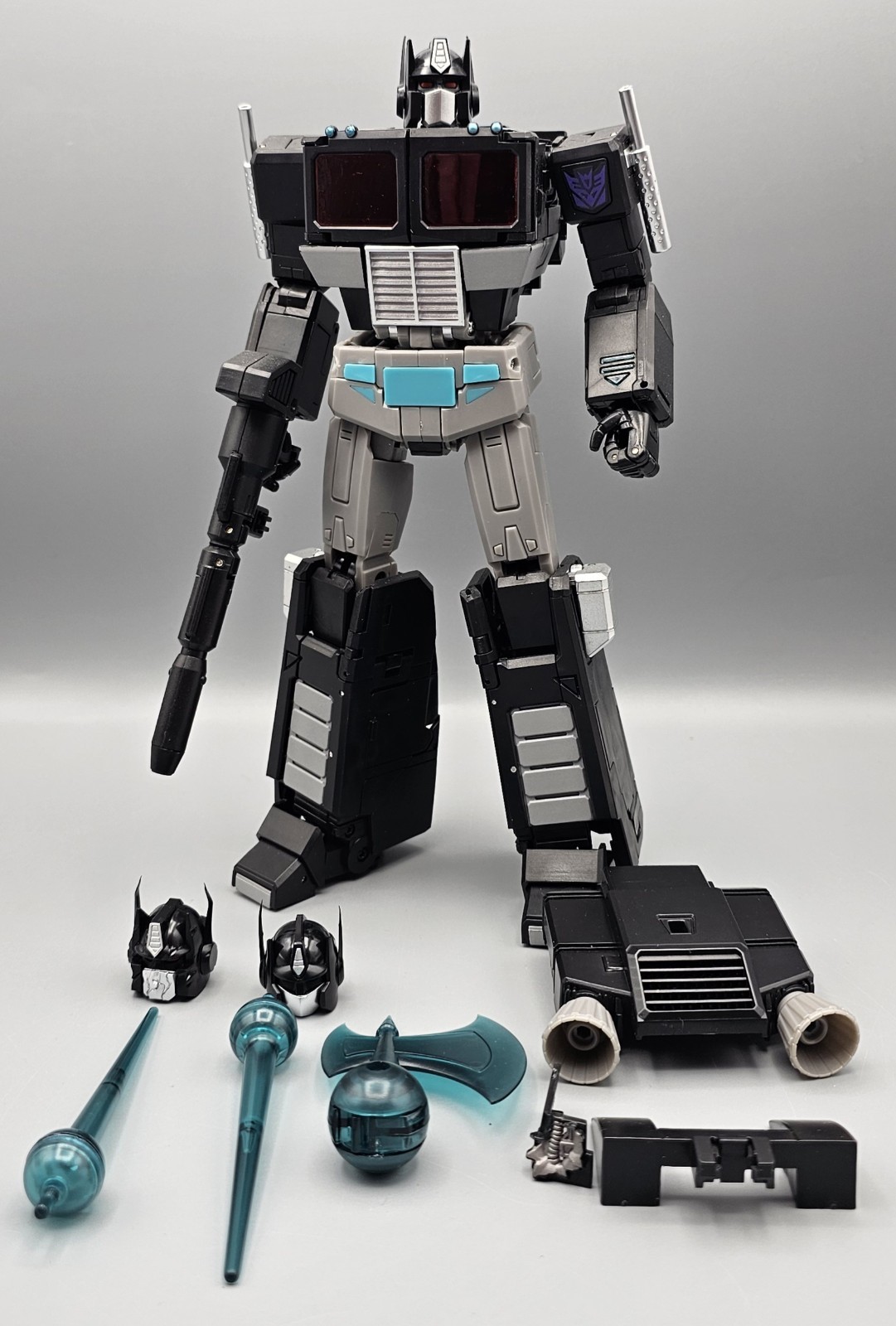 Transformers Masterpiece MP-49 Black Convoy Nemesis Prime Non- Authentic