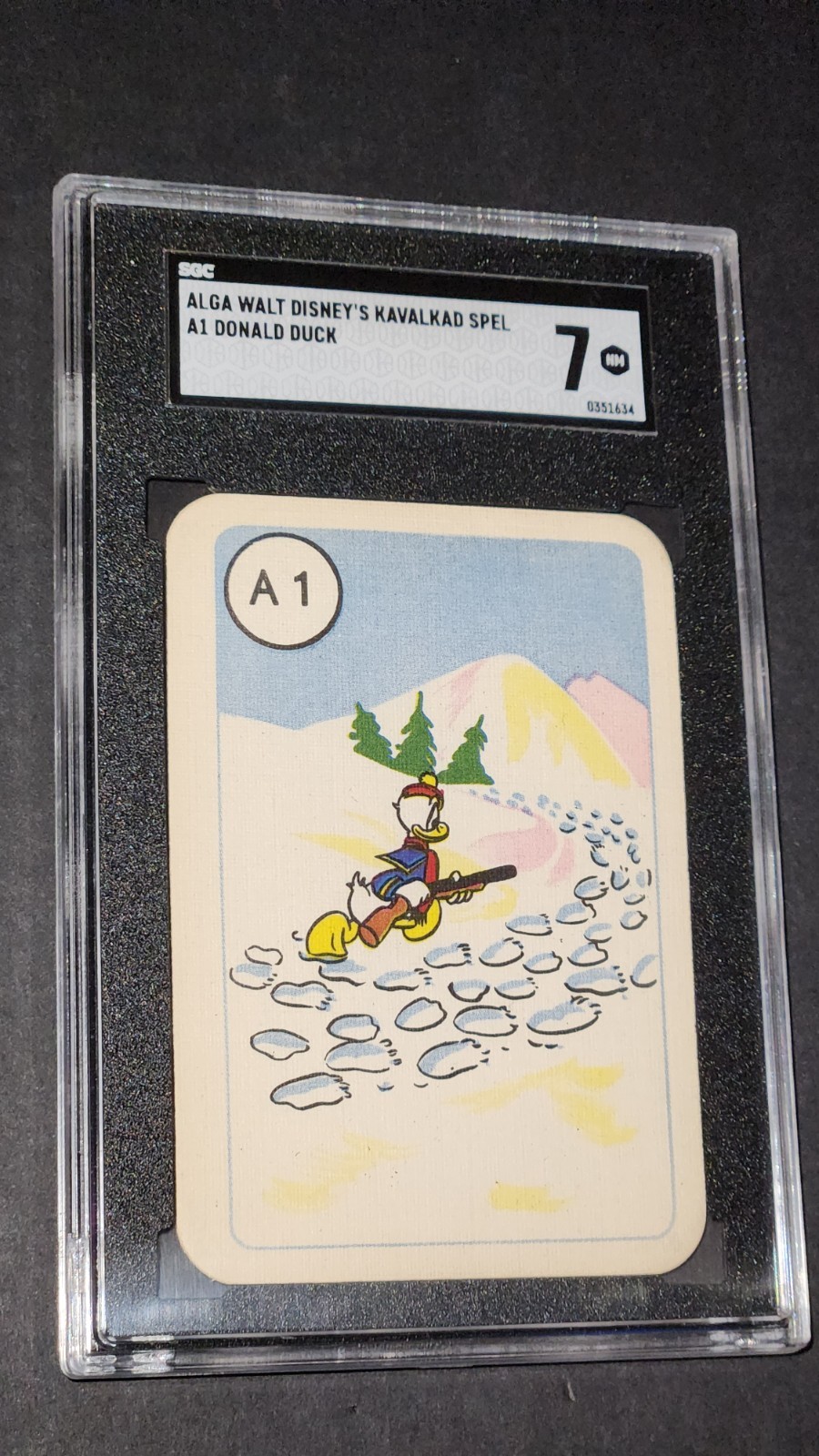 1952 Walt Disney\'s Donald Duck SGC 7 Sweedish 