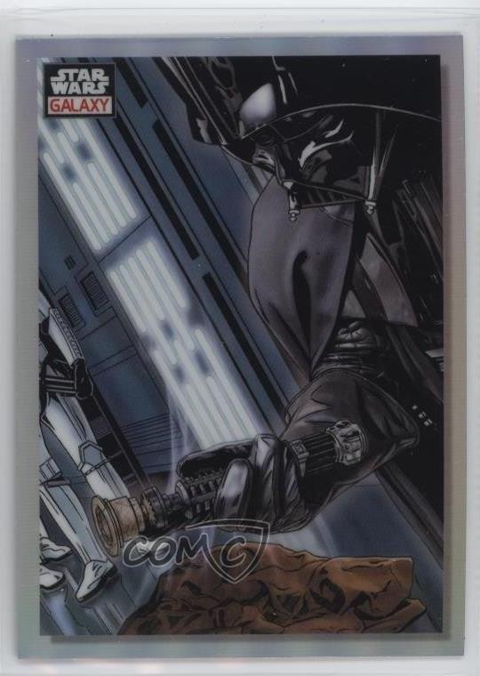 2023 Topps Chrome Star Wars Galaxy Refractor Darth Vader Remanants of Kenobi 5l1