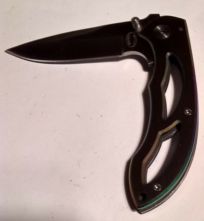 Spectrum Titanium Folder 4 1/4\ Spectrum Titanium Folder 4 1/4\