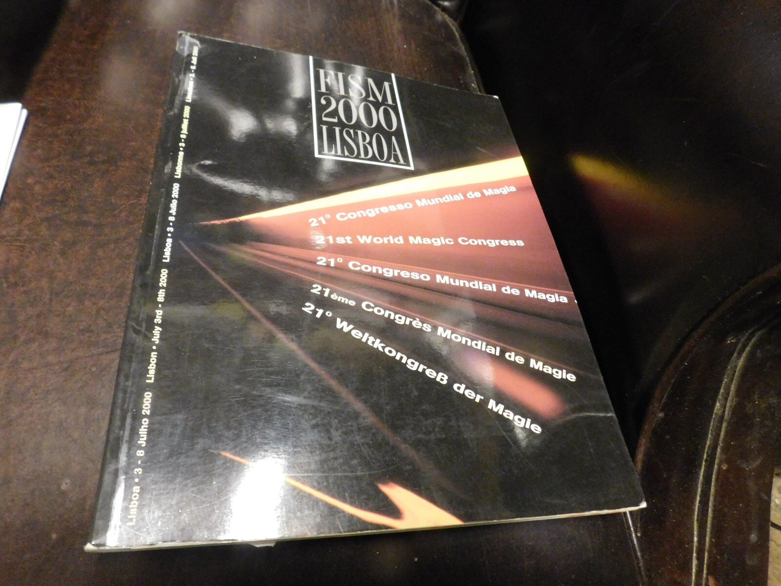 Magic Literature For Magicians FISM 2000 LISBOA Magazine
