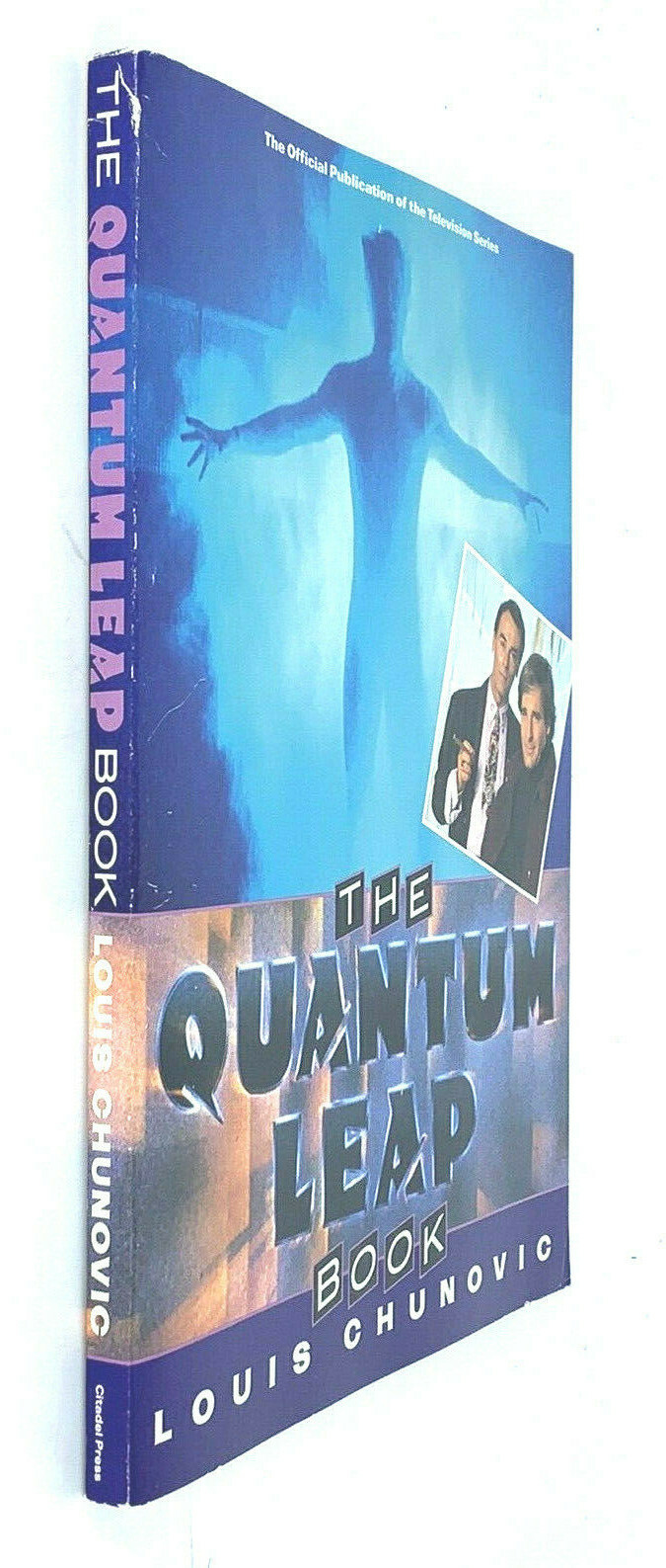 Vtg Quantum Leap Book 1993 Louis Chunovio TV Series Official Publication 1st ED