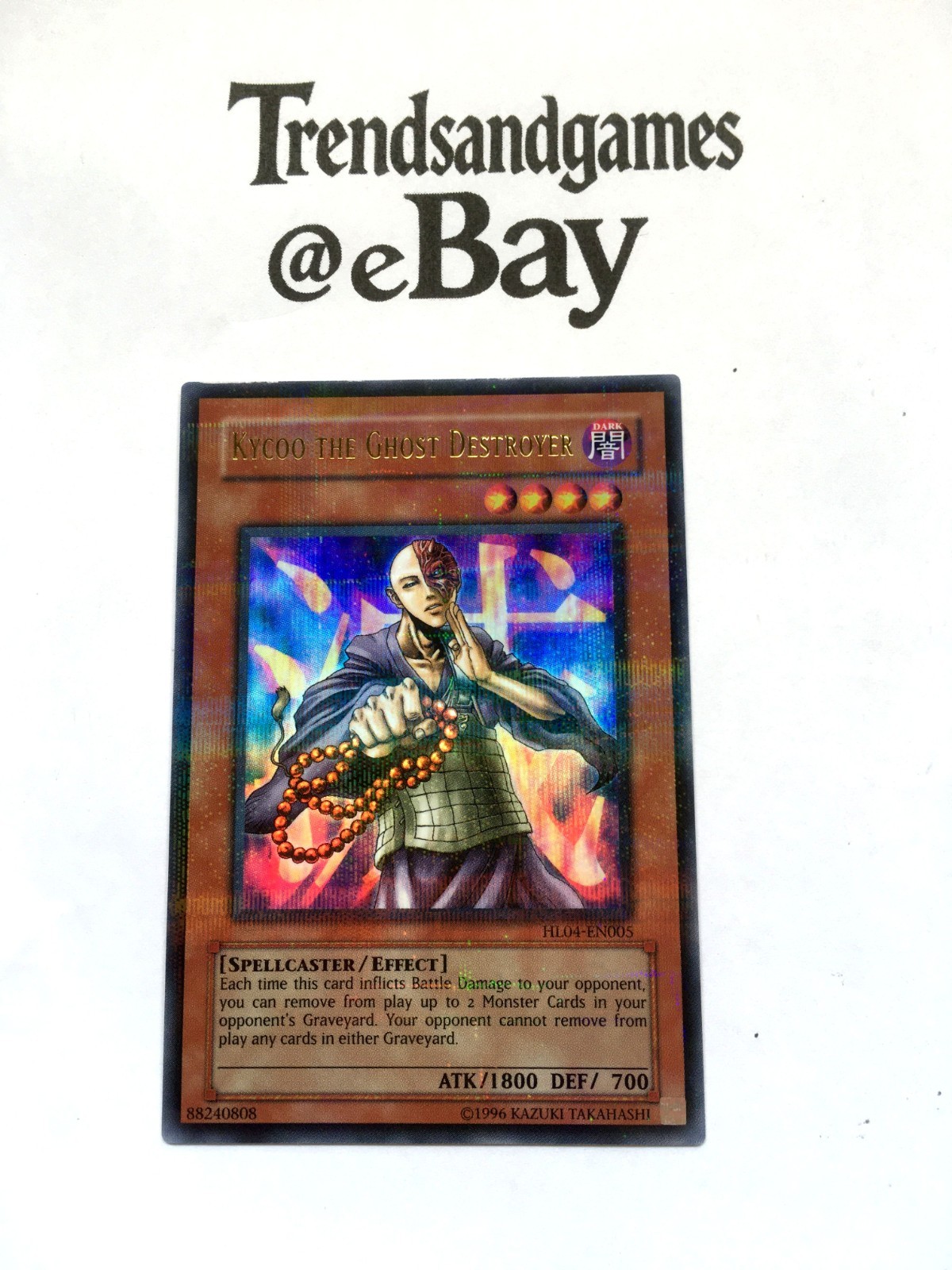 YUGIOH - HL04-EN005 - KYCOO THE GHOST DESTROYER HOBBY LEAGUE ULTRA PARALLEL RARE