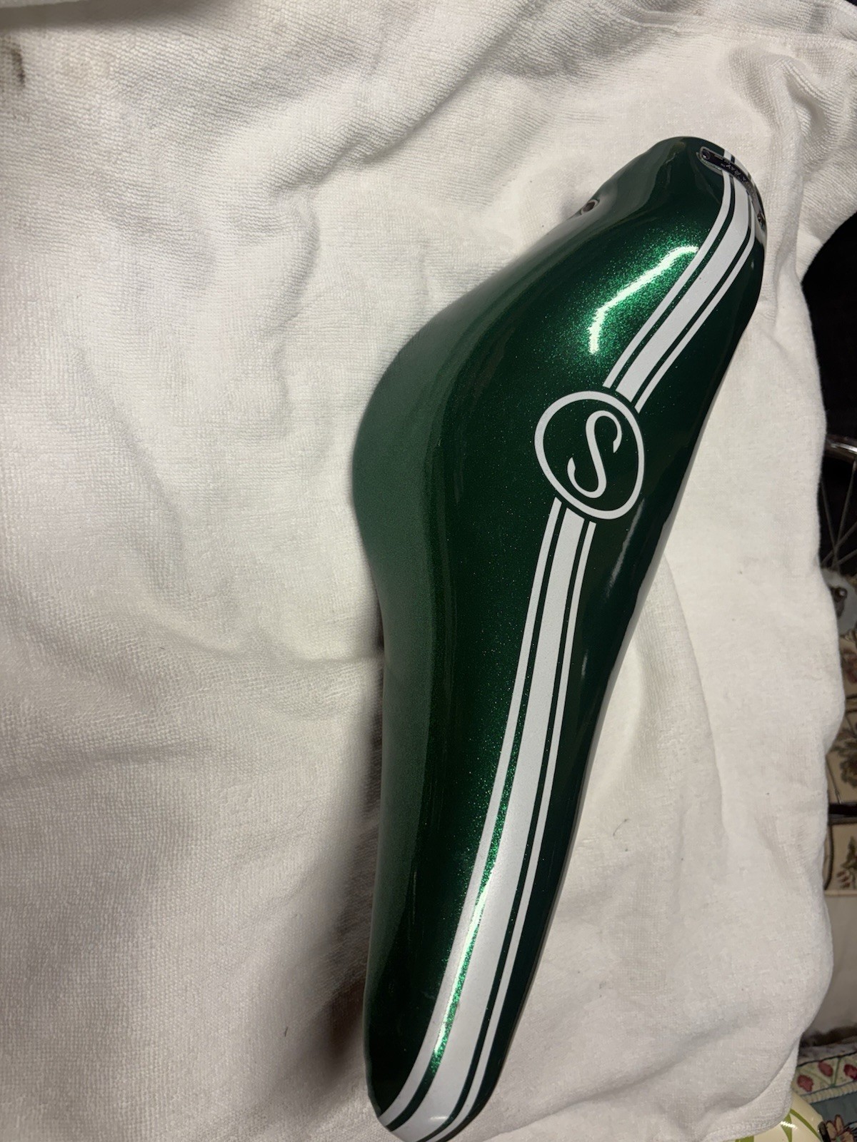 1971-1972 Schwinn Stingray Manta Ray Seat Green 1971-1972 Schwinn Stingray Manta Ray Seat Green