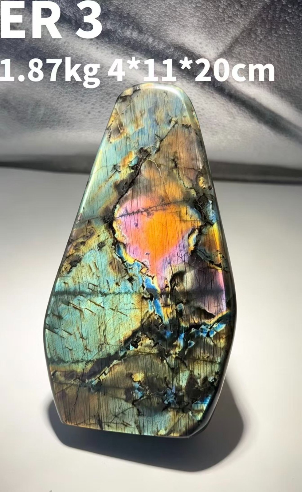 Natural Fanta Labradorite Slab
