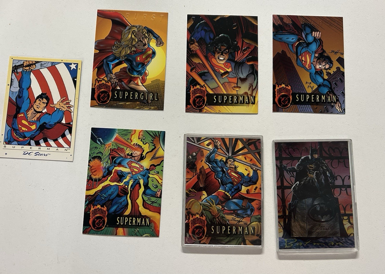94 95 96 Skybox DC Comics Batman Master Series Chromium Card Superman Outburst 94 95 96 Skybox DC Comics Batman Master Series Chromium Card Superman Outburst