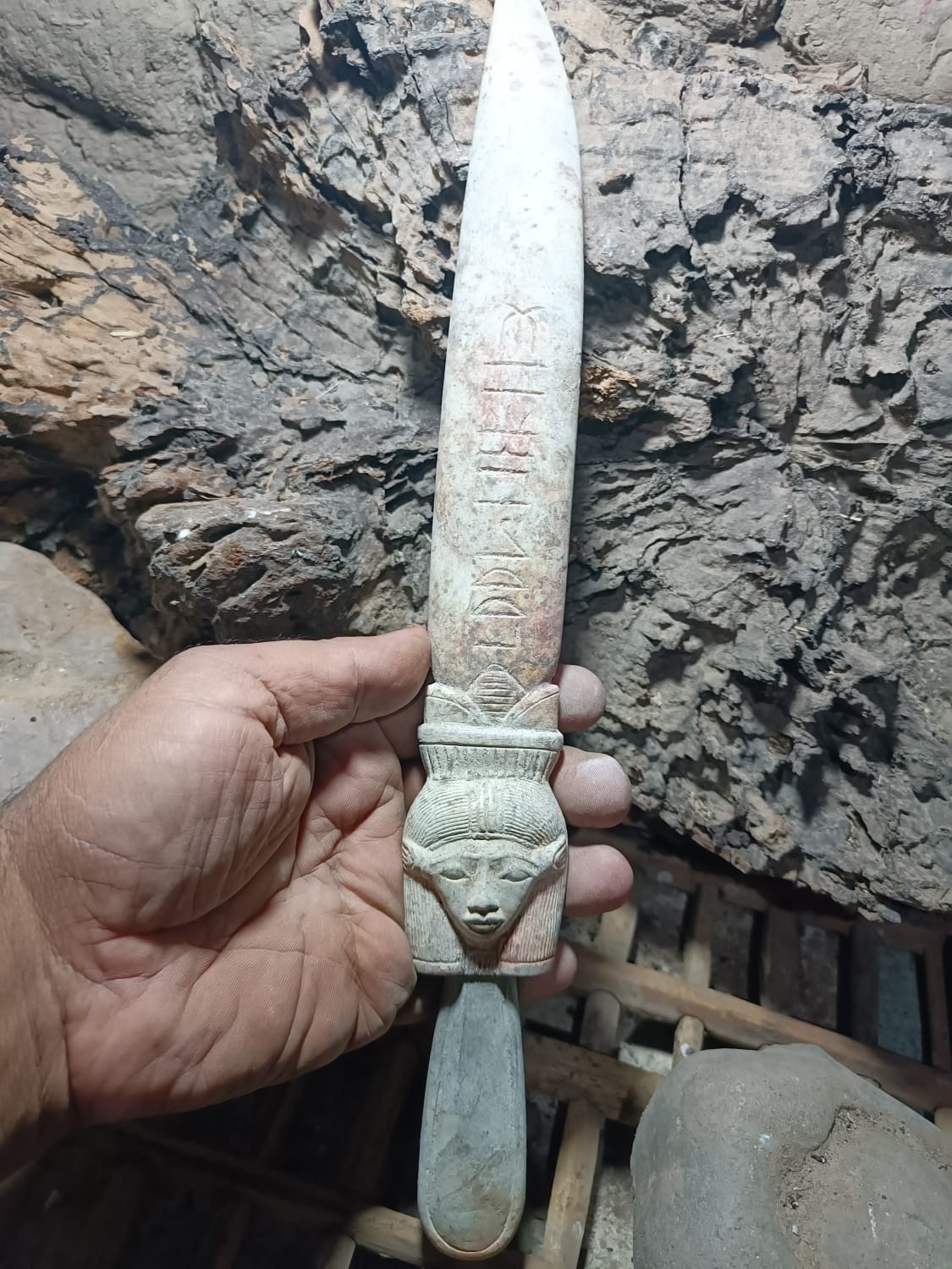 Ancient Egyptian Antique Pharaonic Hathor Dagger Antiques Rare Egyptian BC