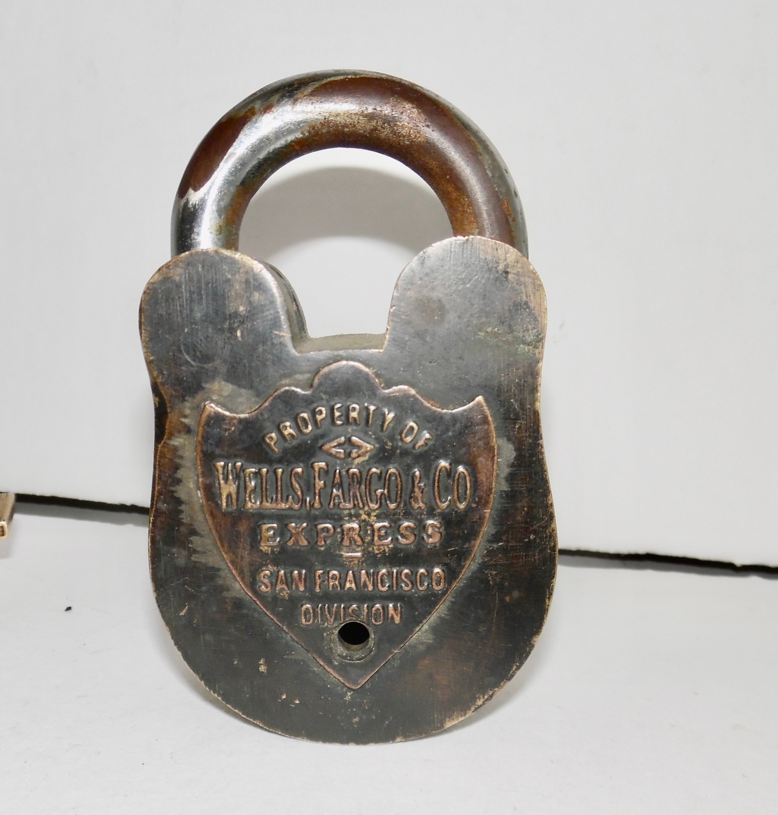 WELLS FARGO EXPRESS SAN FRANCISCO DIVISION LOCK   -  NO KEY