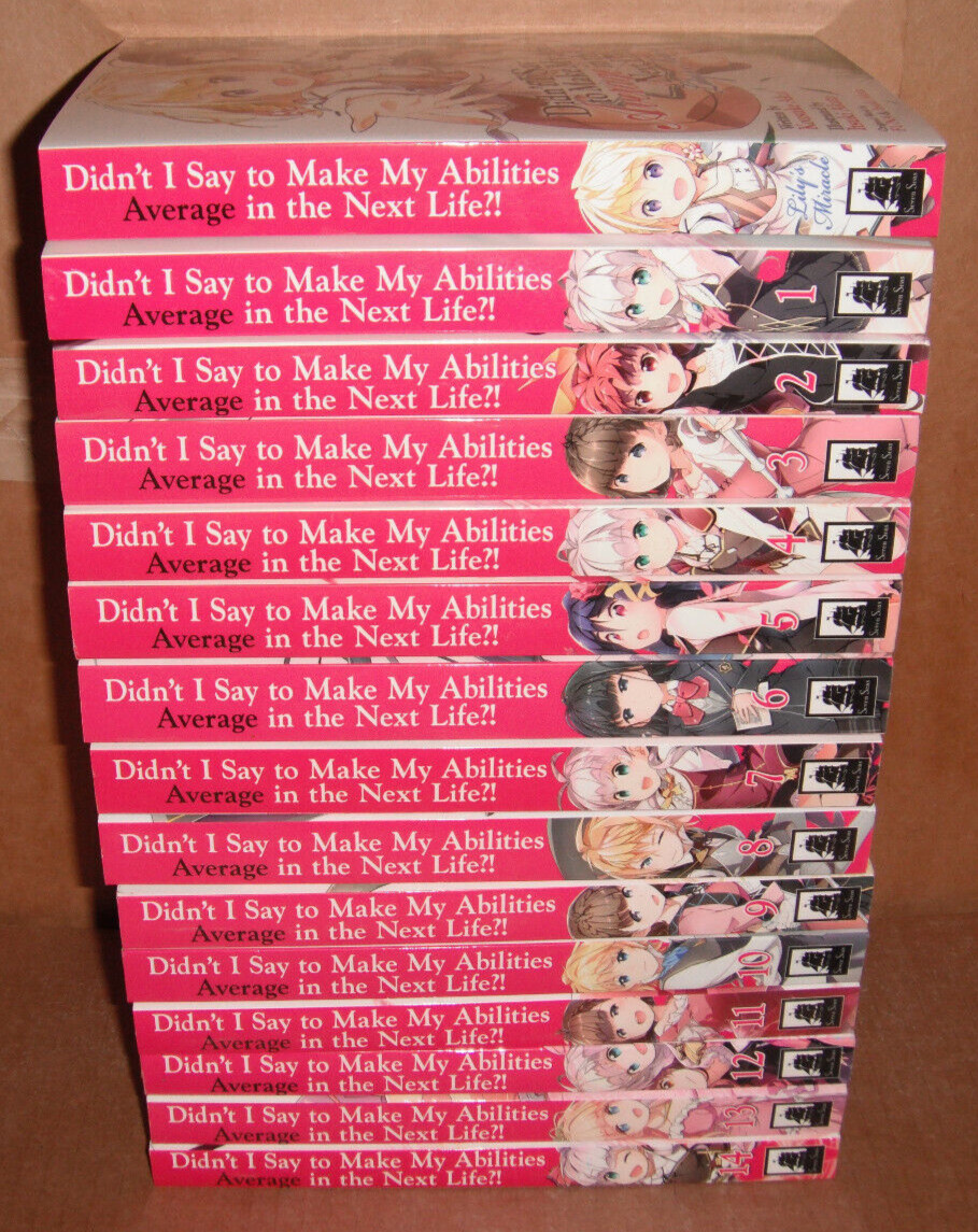 Didn't I Say To Make My Abilities Average in the Next Life? Vol. 1-14 + More