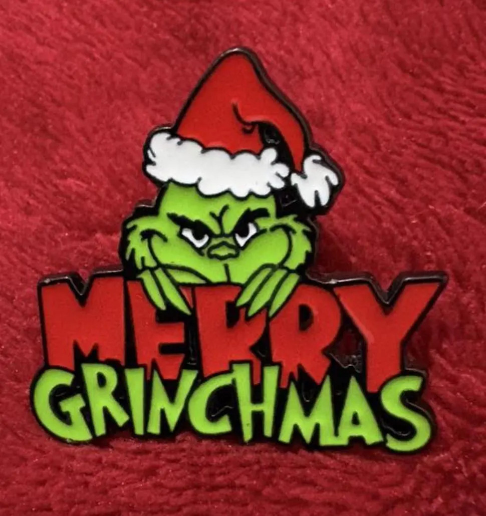 THE GRINCH enamel pin - How the Grinch Stole Christmas - 