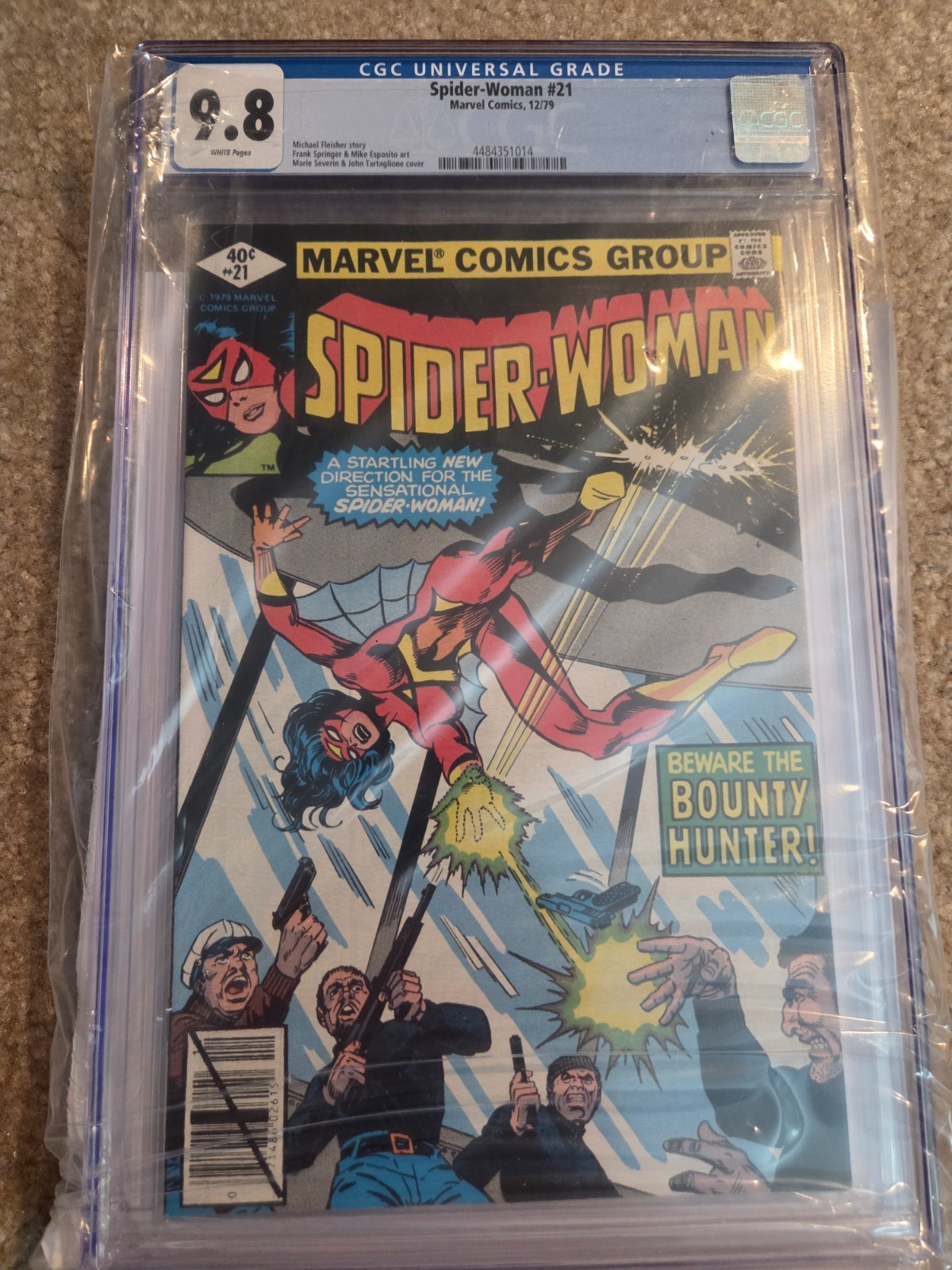 Spider-Woman # 21 (1979)  Marvel Comics CGC 9.8
