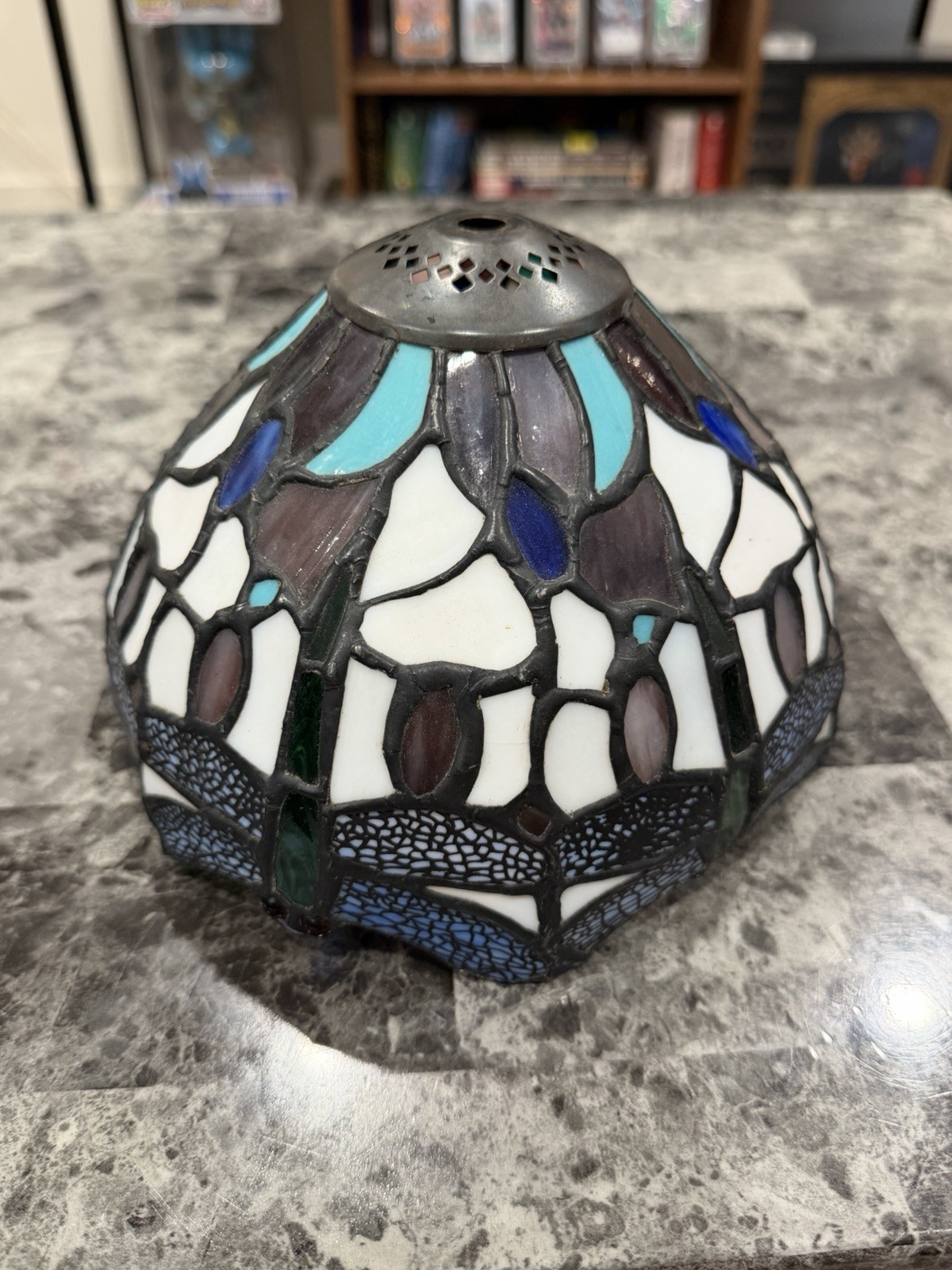 Stained Glass Dragonfly Lamp Shade Cover