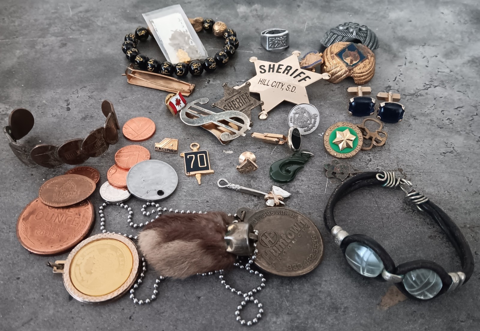 Vtg. Grandpa\'s Estate Junk Draw A Lot