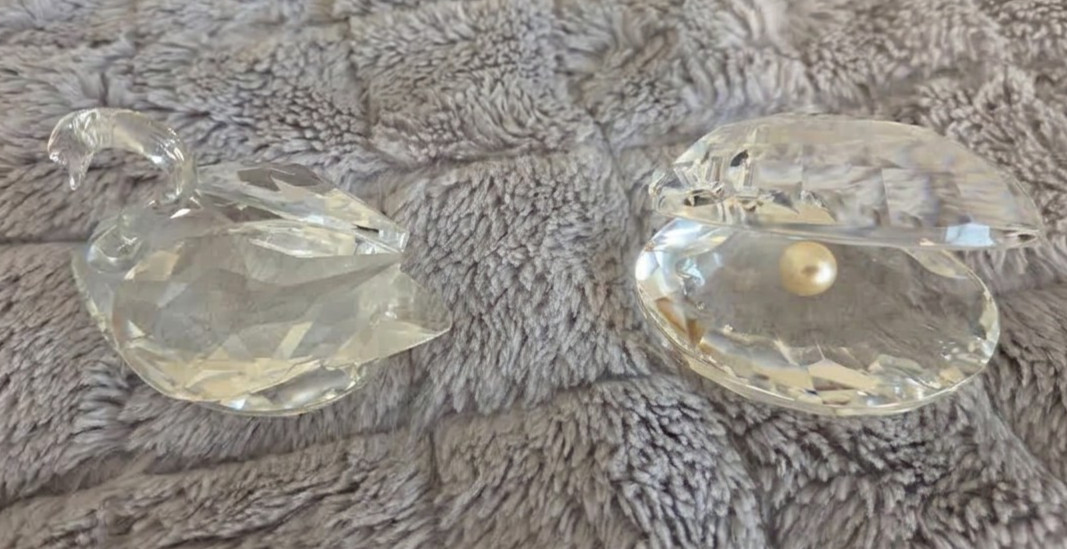 Vtg Swarovski Crystal Lot: 3