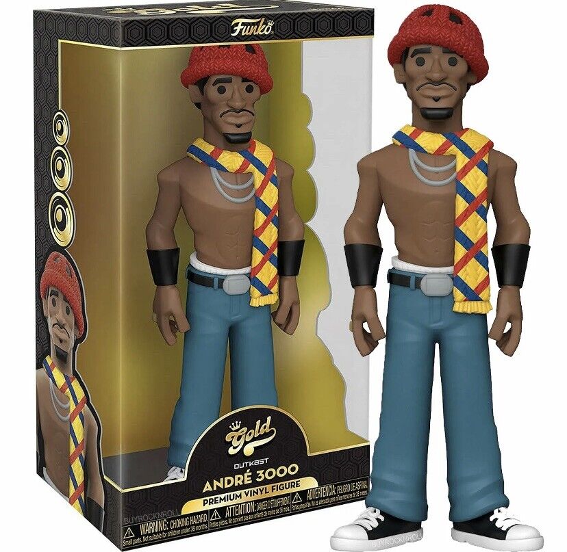 Outkast Funko Gold Andre 3000 12- Inch Vinyl Figure