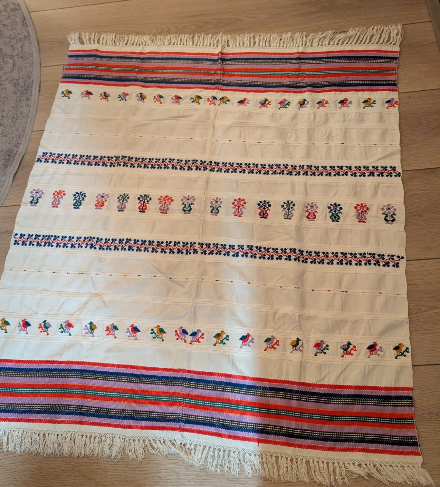 Antique Guatemalan Weaving Textile, Servilleta (Saint\'s Offering) Casa de Artes 