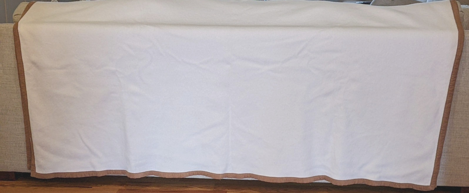 Peacock Alley 100% Egyptian Cotton Blanket Made in Portugal