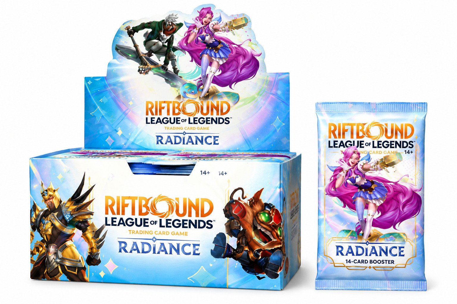Riftbound: League of Legends TCG - Radiance Booster Display (24 Boosters) - ENG