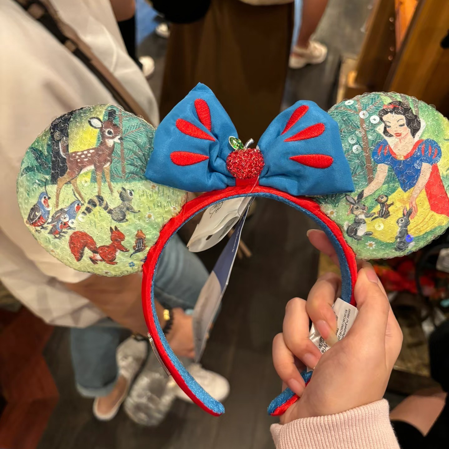 Disney.Parks 100 Years Decades 2 of 10 Snow White Minnie Ears Headband NWT US