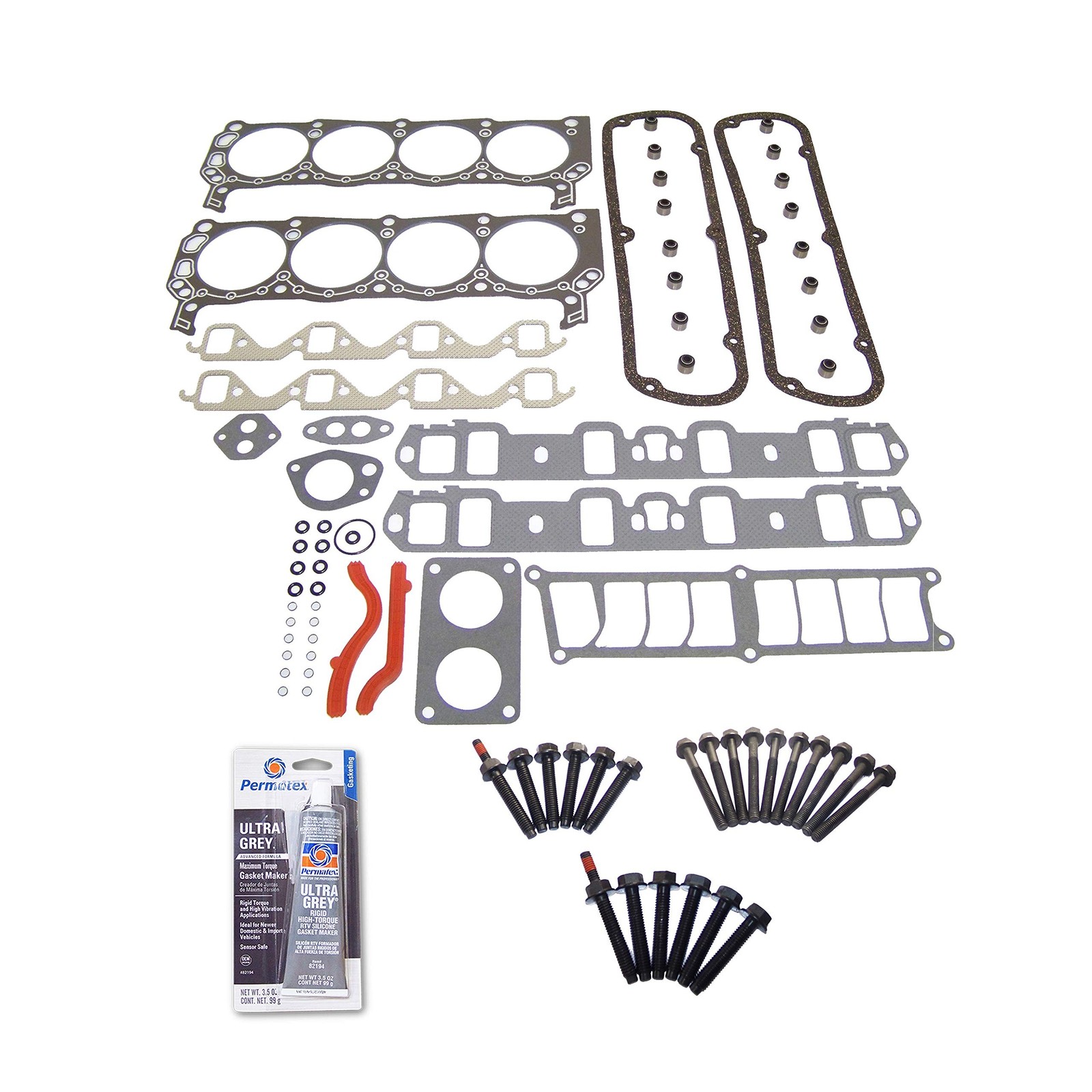 CPWK311 Head Gasket Set Bolt Kit Fits: 90-96 Ford Bronco E, F Series Trucks 5...