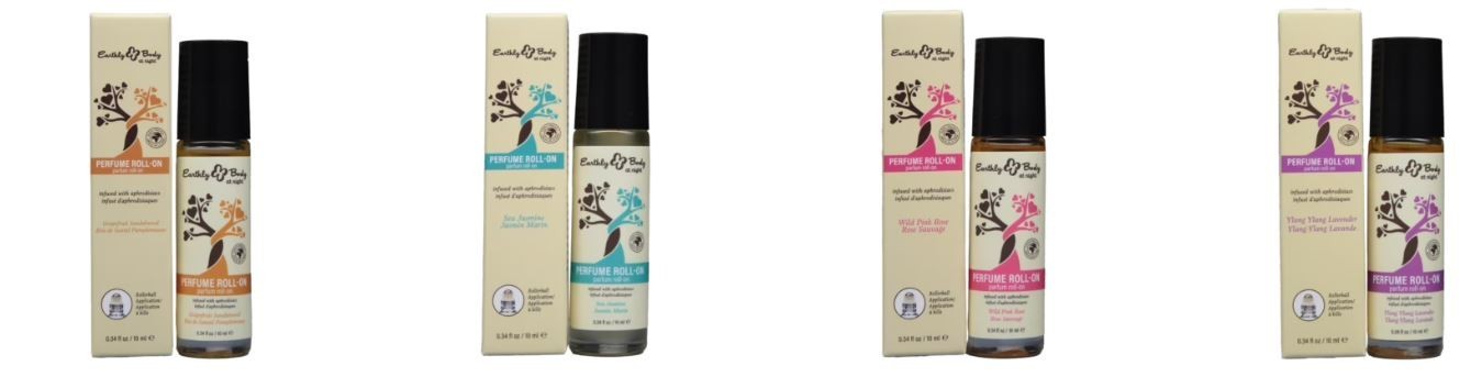 Earthly Body At Night Roll-on Prepack 6 Each Fragance, New