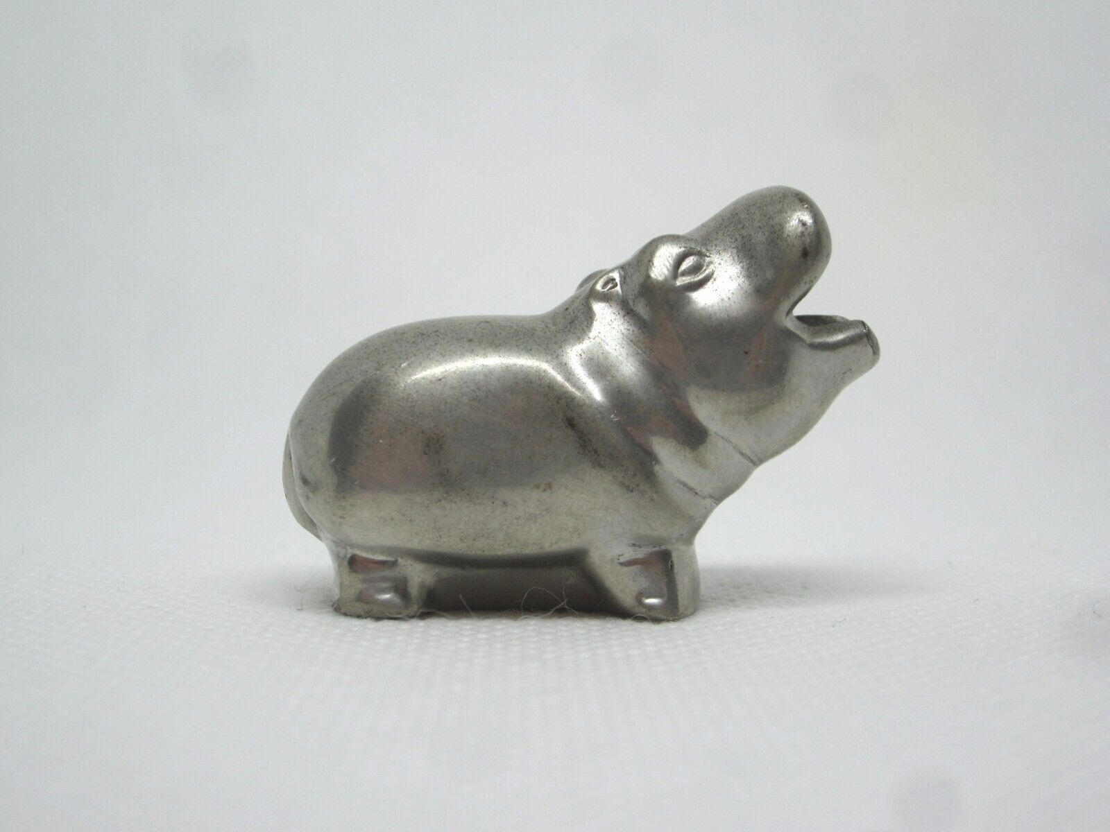 Just Andersen Pewter Hippo Hippopotamus Pencil Holder Figurine Just A Danmark