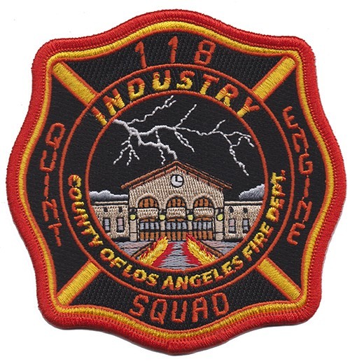 LA County Station 118 *NEW* Industry Fire Patch .