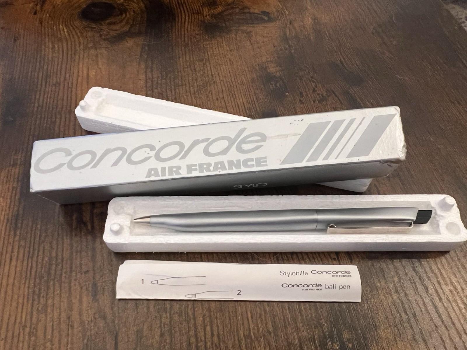 Vintage Pen Lot (5 In Total) Air France