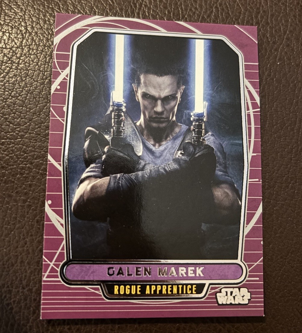 2012 Topps Star Wars Galactic Files Series 1 Galen Marek Card 185 NM