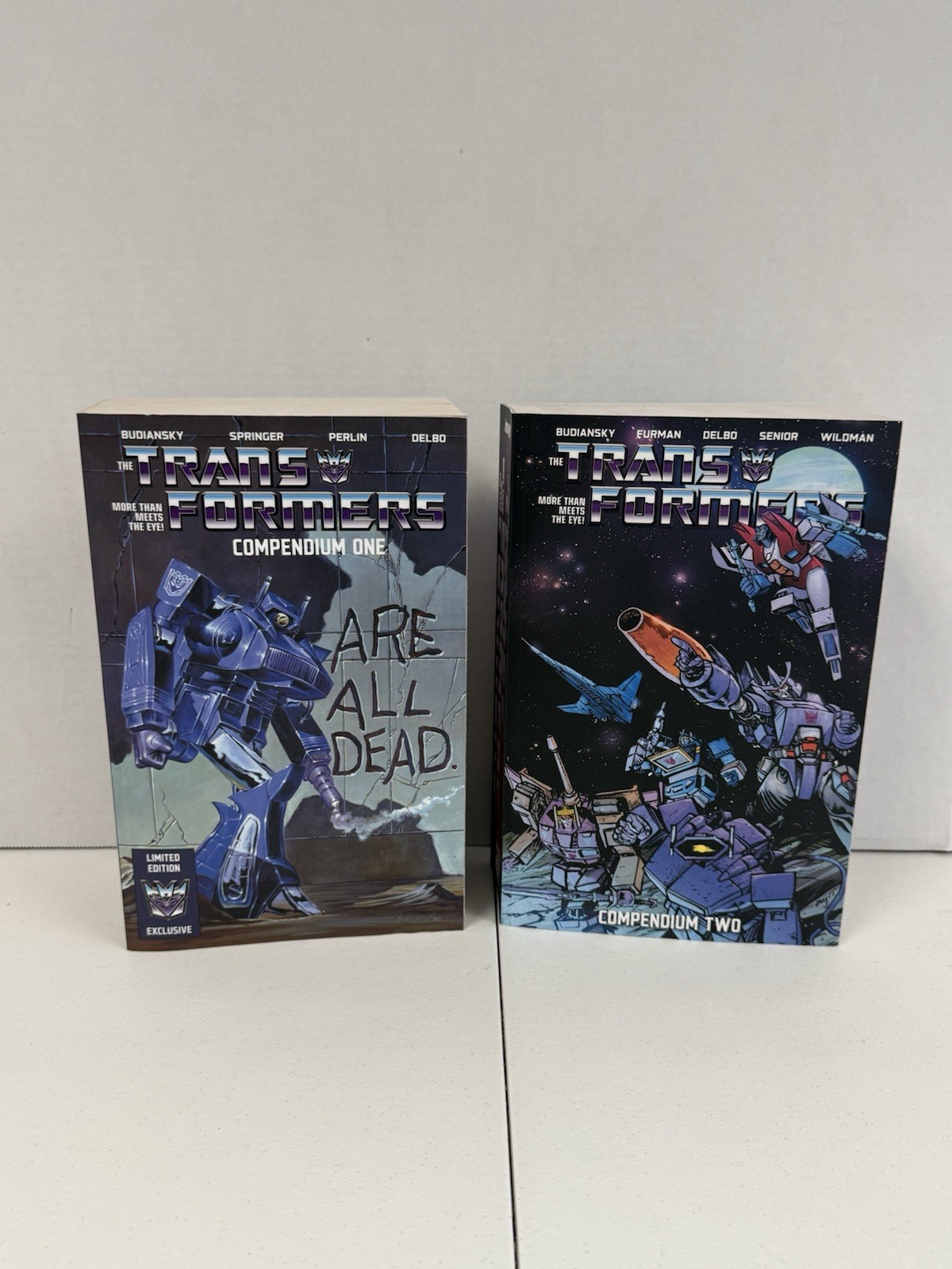 The Transformers Compendium Vol 1 And 2 Image Limited Edition Exclusive OOP