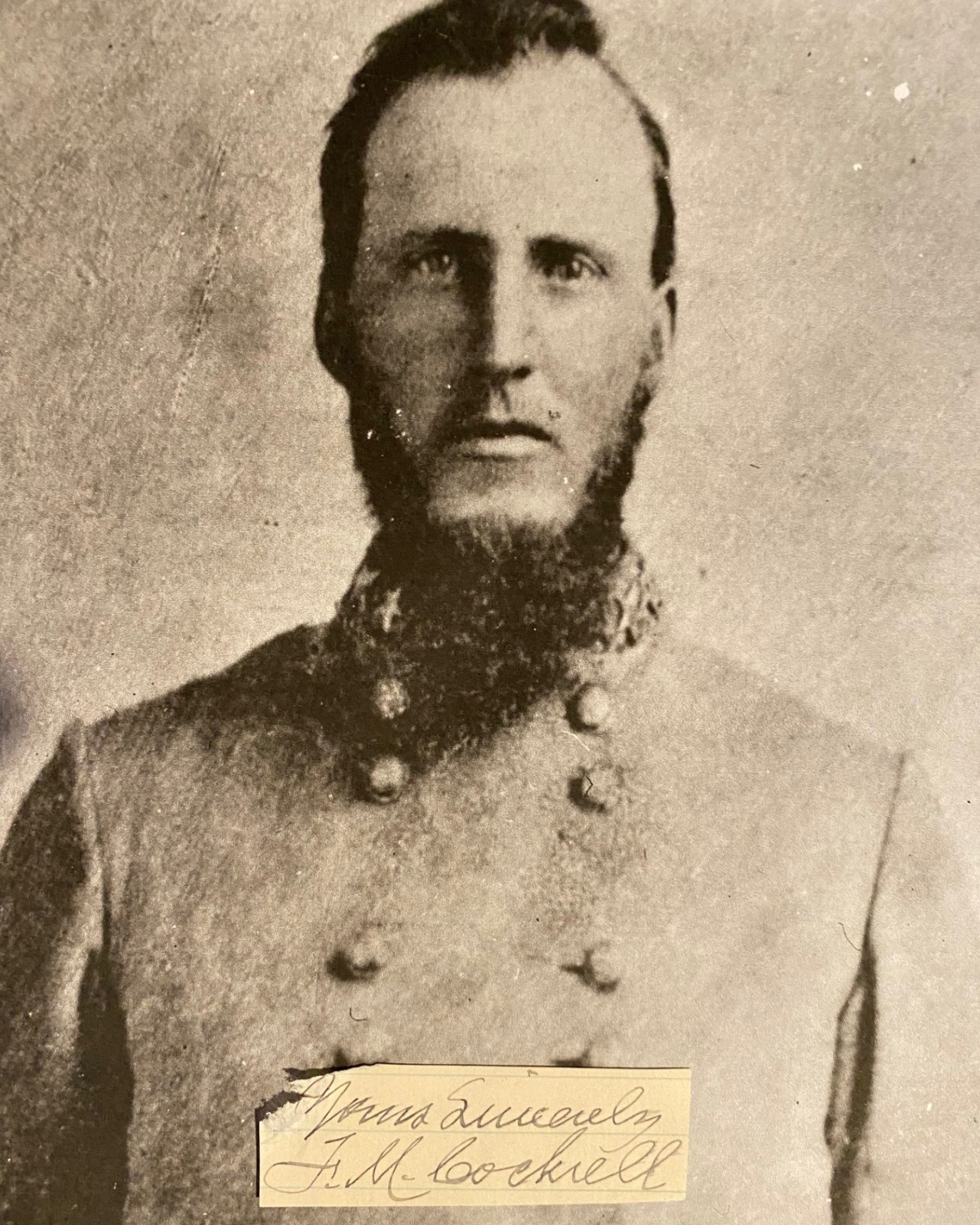 Confederate General Francis Cockrell Signature/ Civil War
