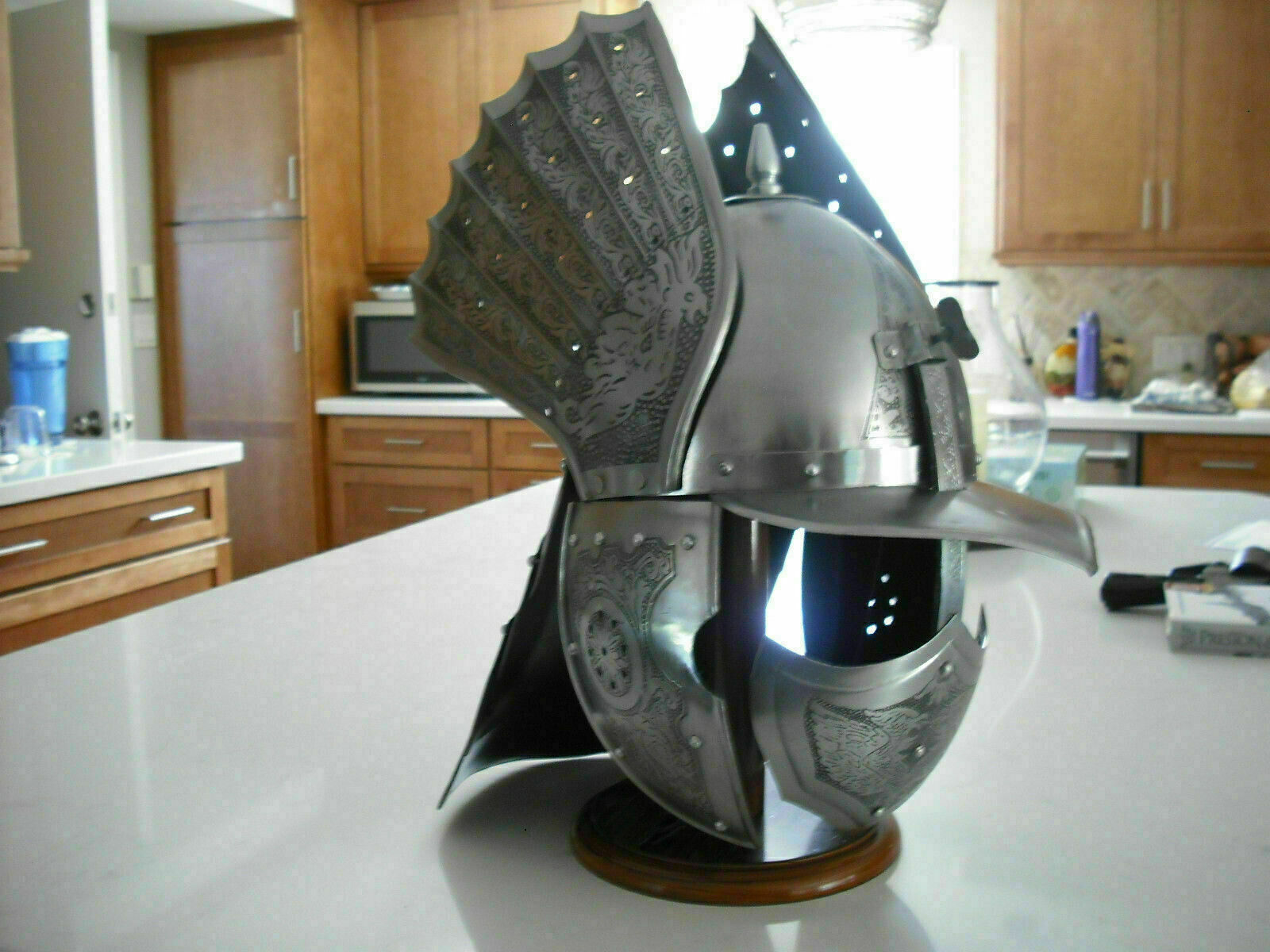 Christmas Medieval Hussar Armor Helmet Winged Best Quality Of Steel Designer