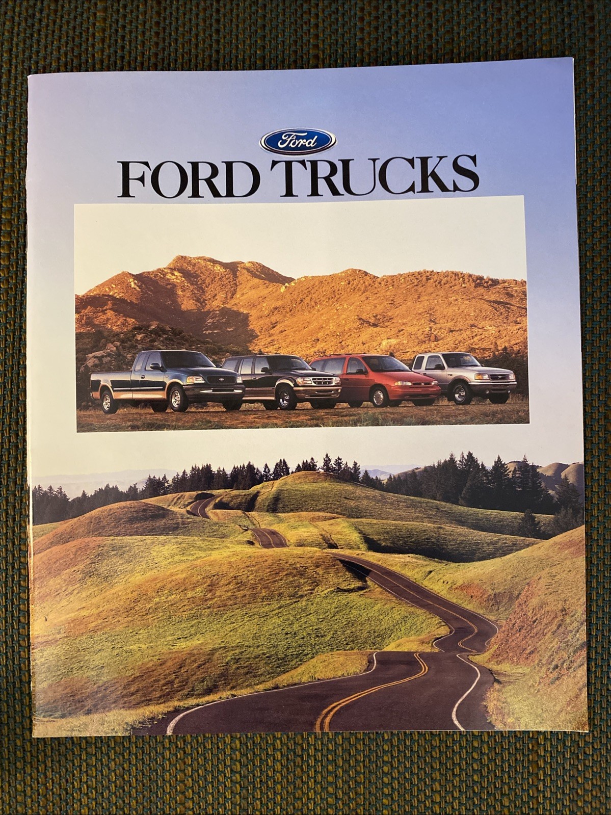 Original 1996 Ford Truck Full Line Sales Brochure 96 F-150 Bronco Ranger Original 1996 Ford Truck Full Line Sales Brochure 96 F-150 Bronco Ranger
