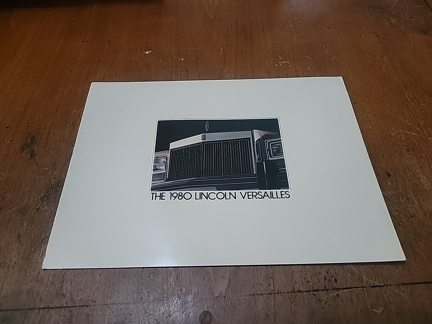 Original 1980 Lincoln Versailles Sales Brochure 80