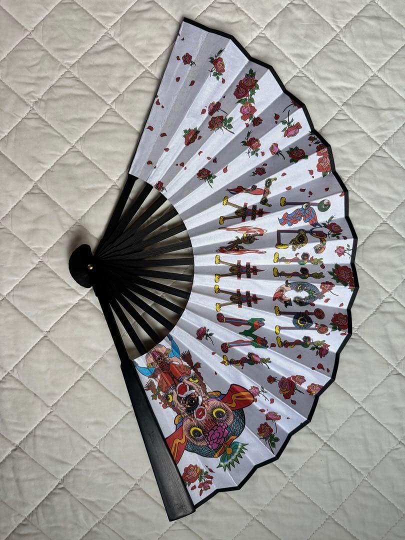 Folding Sensu Fan Keiichi Tanaami Adventures in Memory